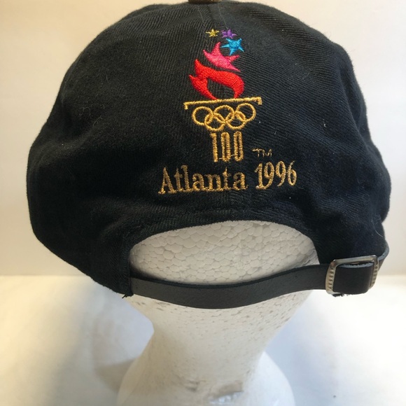 Atlanta 1996 Olympics McDonalds CBC Hat Black Strapback Baseball  Cap w/ Tag - Picture 3 of 15